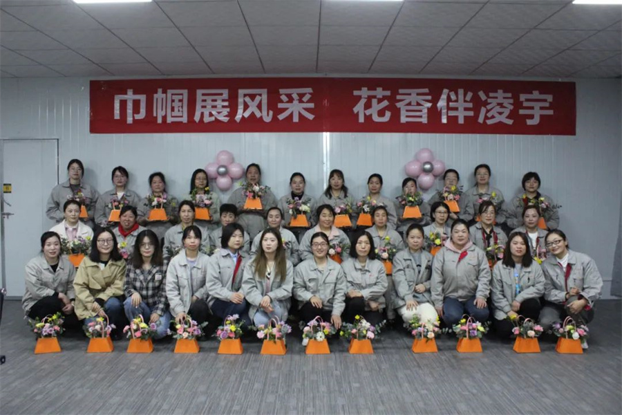 玫瑰亦鏗鏘，凌宇女工有力量！